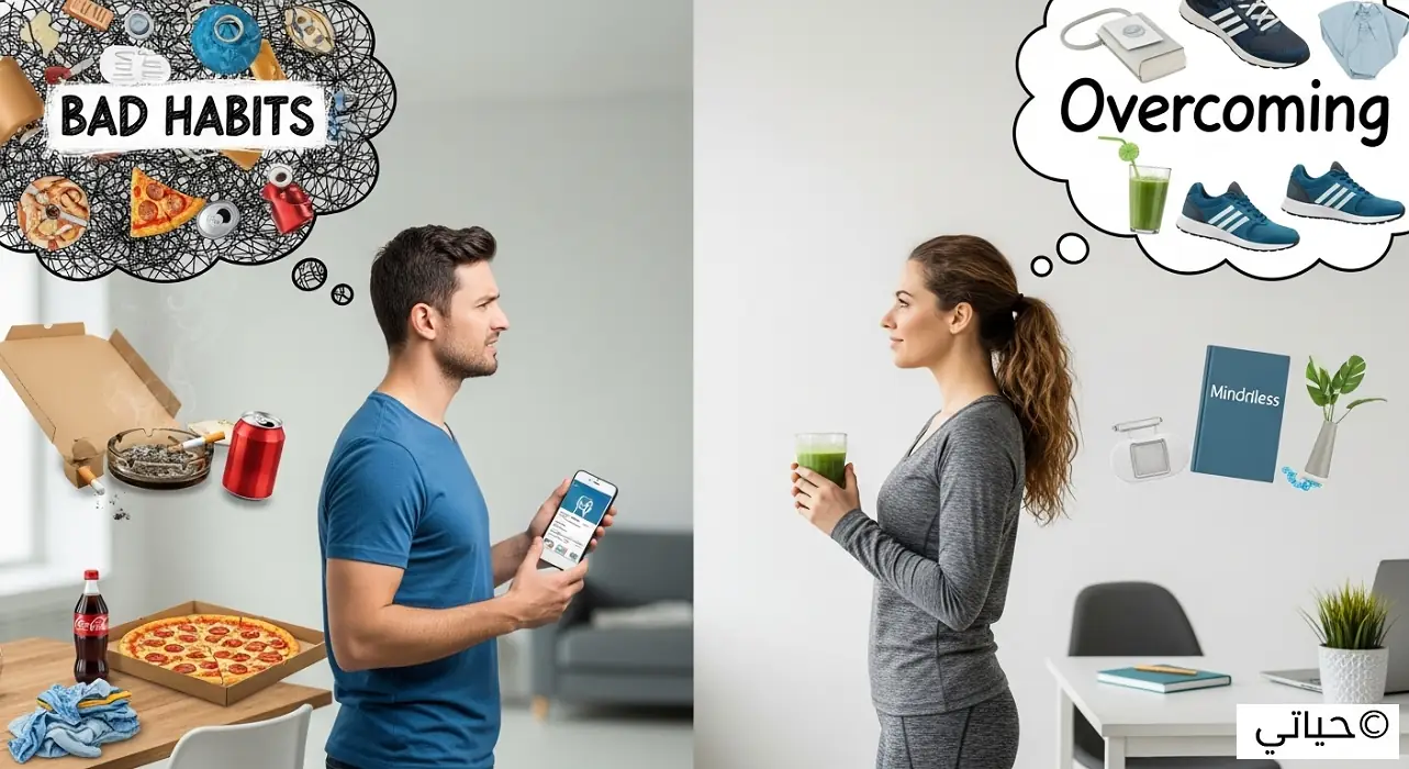 كيفية التخلص من العادات السيئة وتحقيق النجاح الشخصي 1 التخلص من العادات السيئة