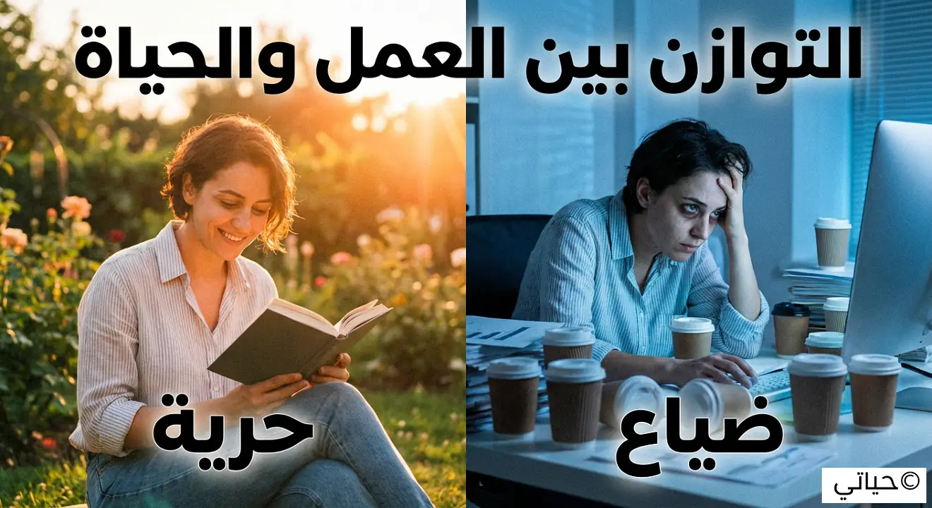 التوازن بين العمل والحياة - دليلك لتجنب الاحتراق الوظيفي 1 التوازن بين العمل والحياة