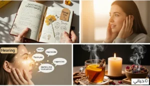 أفكار مبتكرة وأدوات عملية لممارسة الامتنان اليومي مثل وعاء الامتنان وكتابة الملاحظات