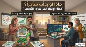 خطة إنقاذ مالي لمن تأخر في الادخار للتقاعد