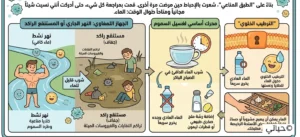 كوب من الماء النقي والمنعش، يذكرنا بأهمية الترطيب المستمر كسر من أسرار صحة المناعة وحيوية الجسم