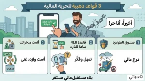 تقليل الديون - الخدعة التي تخفيها عنك البنوك! 4 رجل سعيد ينظر بتفاؤل من النافذة بعد أن سدد آخر قسط مالي وحقق حريته المالية